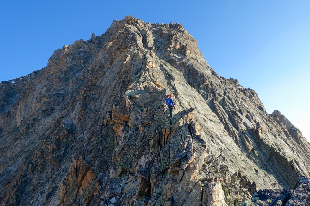 Grand Darray et son superbe rocher pour l'arête SE