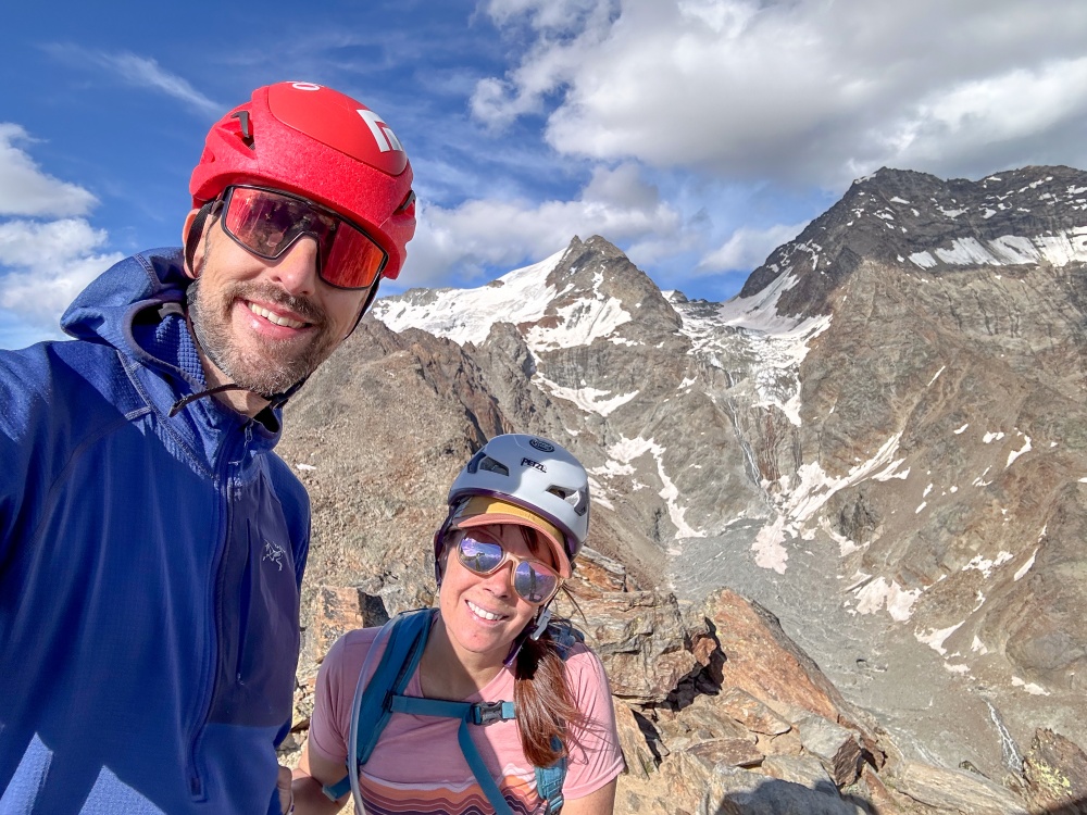 Sommet du Joderhorn après plus de 10h de course!